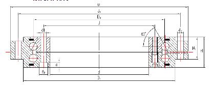 ZKLDF系列轉(zhuǎn)臺(tái)軸承